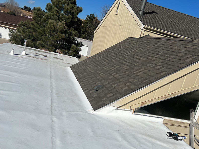 Weathershield and waterproofing roofing details